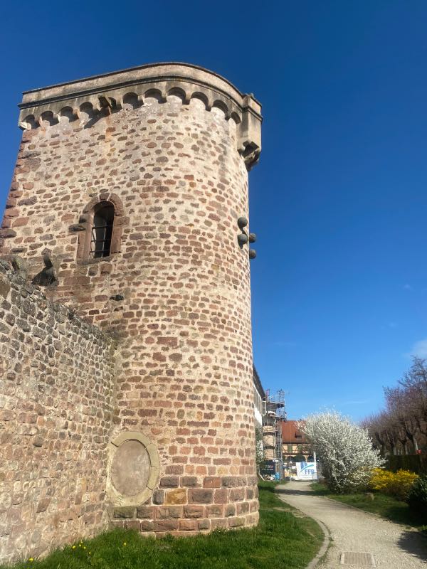 Obernai ramparts tower